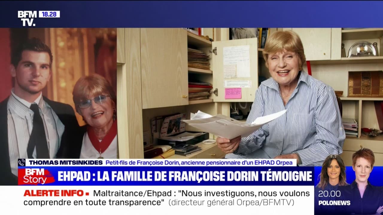 Ehpad: le petit-fils de Françoise Dorin affirme que sa grand-mère a été ...