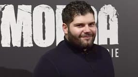 Salvatore Esposito lors de la promotion de la série Gomorra, à Madrid le 25 janvier 2018