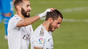 Benzema et Hazard (Real)