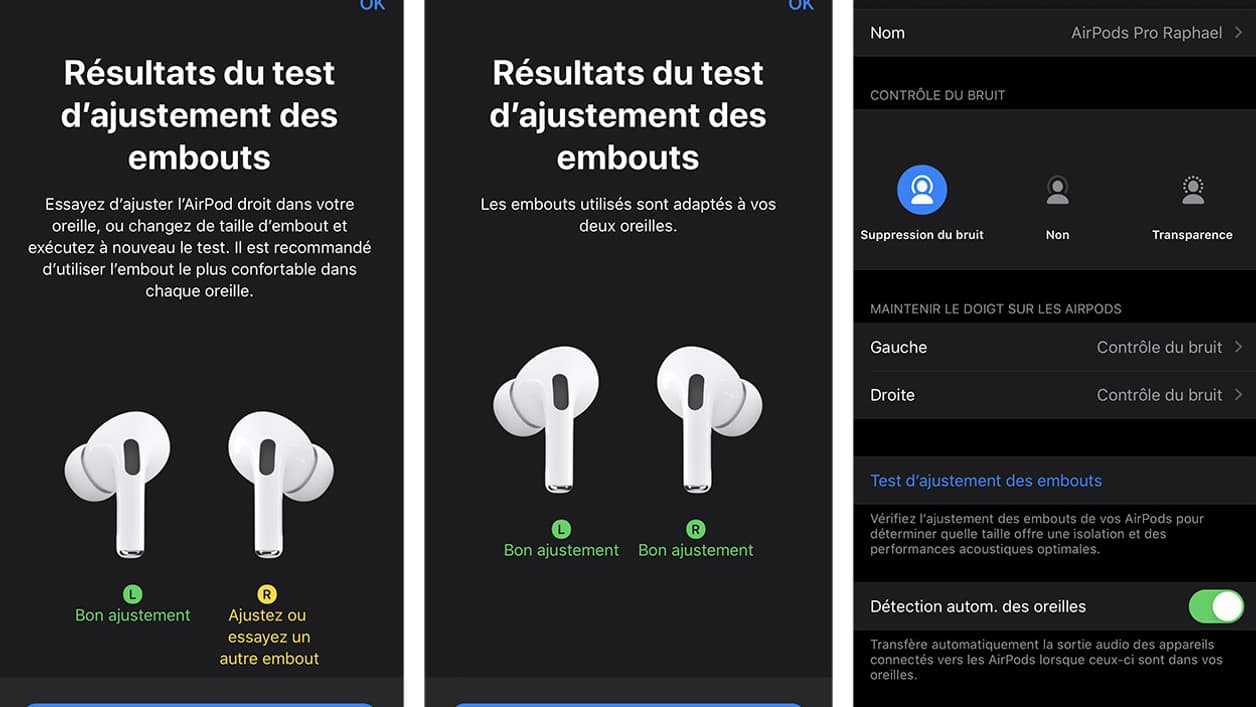 Les AirPods Pro d'Apple