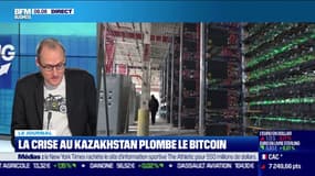 Le Bitcoin dévisse et repasse sous les 42 000 dollars: