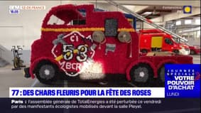 Seine-et-Marne: des chars fleuris pour la fête des roses