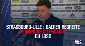 Strasbourg-Lille : Galtier regrette le manque d’efficacité du LOSC