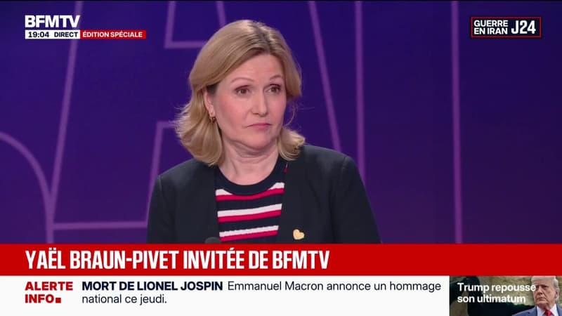 Élections municipales: "Les Français sont fondamentalement des gens modérés", affirme Yaël Braun-Pivet, présidente de l'Assemblée nationale