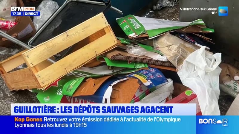 Lyon: les dépôts sauvages continuent d'agacer dans le quartier de la Guillotière (1/1)