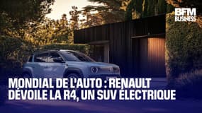  Mondial de l'Auto : Renault dévoile la R4, un SUV électrique  