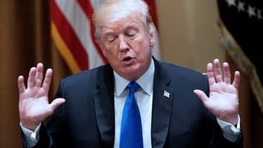 Donald Trump le 28 février à la Maison Blanche