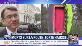 Hausse de la mortalité sur les routes: pour Emmanuel Barbe, "la destruction des radars a entraîné des morts"