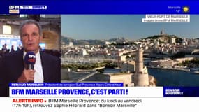 Lancement de BFM Marseille: Renaud Muselier salue "un plus considérable pour la région"