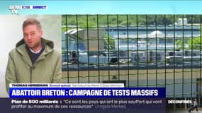 Coronavirus dans un abattoir breton: un second dépistage massif ce mardi