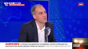 Pour Raphaël Glucksmann, "il faut frapper l'ensemble des oligarques, qui sont les piliers du régime" de Vladimir Poutine