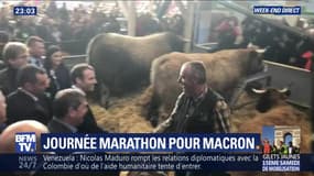 Salon de l'Agriculture: Emmanuel Macron face à la détresse agricole (2/2)