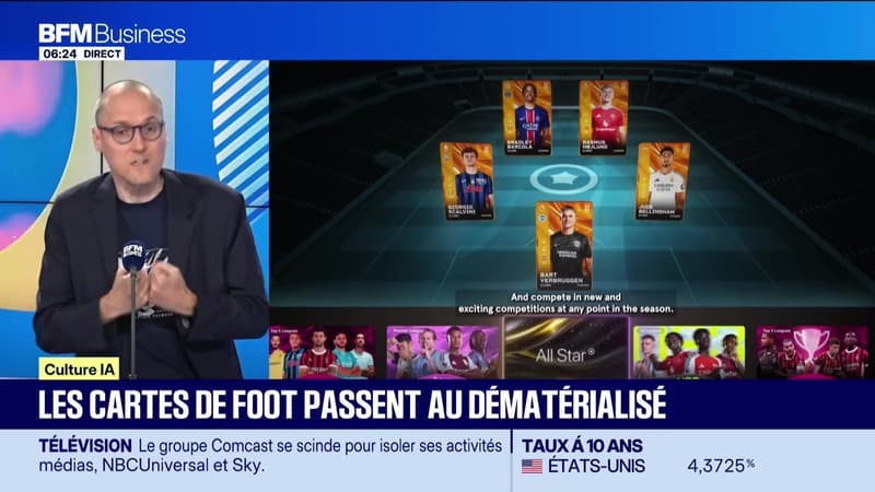 Culture IA : Les cartes de foot passent au dématérialisé, par Anthony Morel - 30/06