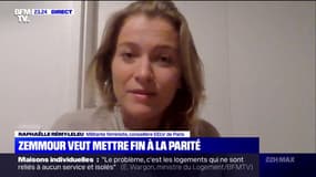 "Éric Zemmour prouve une nouvelle fois à quel point il mène des combats d'arrière-garde": Raphaëlle Rémy-Leleu répond au polémiste sur la parité