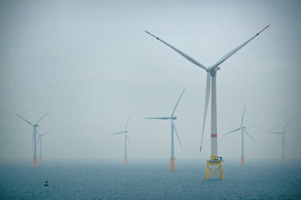 L'éolienne Haliade 150 d'Alstom représente une nouvelle génération plus puissante. 