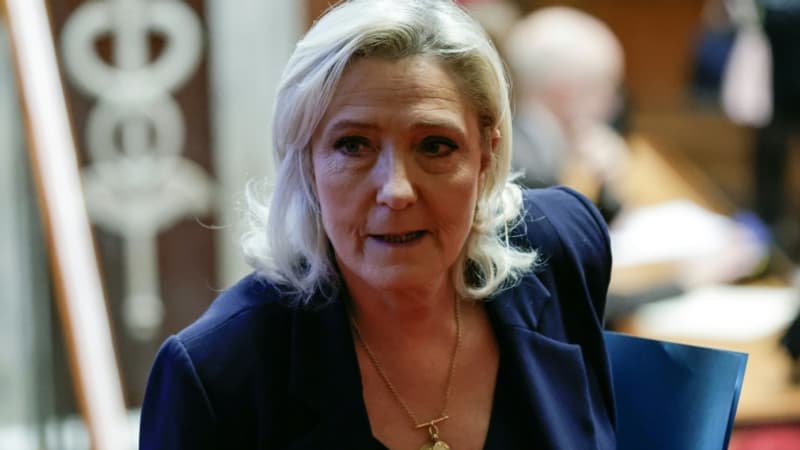 Marine Le Pen appelle Emmanuel Macron à "abandonner" la nomination d'Amélie de Montchalin à la Cour des comptes