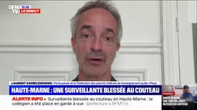Surveillante blessée au couteau en Haute-Marne: "Un enfant si jeune qui commet ce genre d'acte, c'est terrible", estime le porte-parole de la fédération des parents d'élèves de l'enseignement public 