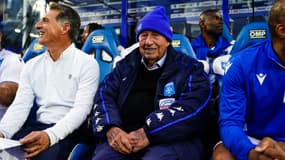 Guy Roux lors du jubilé de Dibril Cissé, le 27 mai 2025 à Auxerre