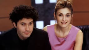Serge Hazanavicius et Julie Gayet dans le film "Delphine 1, Yvan 0" de Dominique Farrugia 