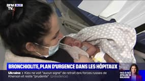 Les hospitalisations pour bronchiolite au plus haut, le plan ORSAN déclenché partout en France