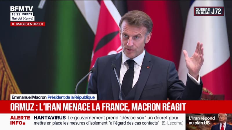 Ormuz: "Il n'a jamais été question d'un déploiement, mais on se tient prêt", assure Emmanuel Macron