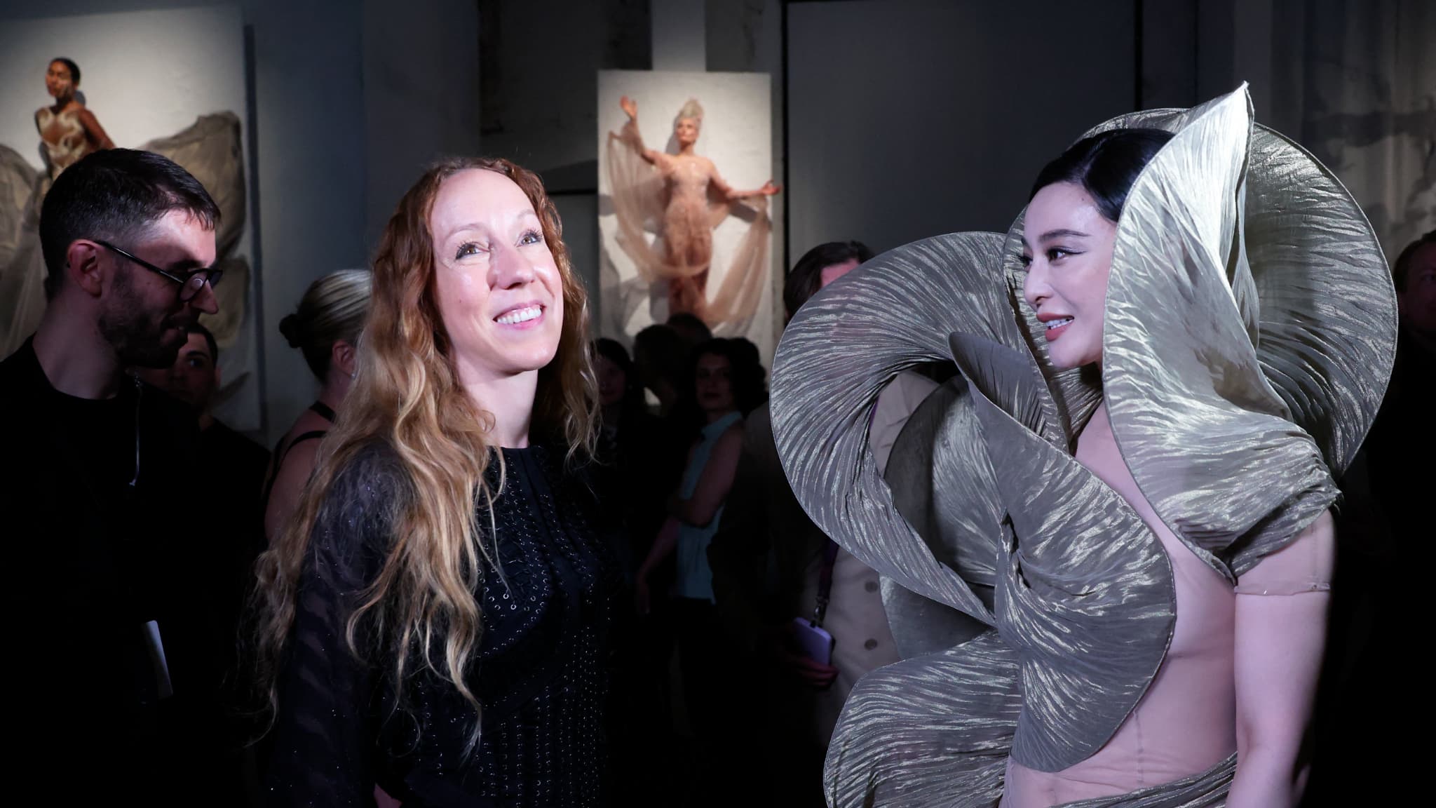 Iris Van Herpen et Fan Bing Bing 