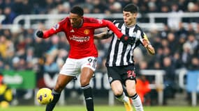Anthony Martial lors du match Newcastle-Manchester United en Premier League, le 2 décembre.