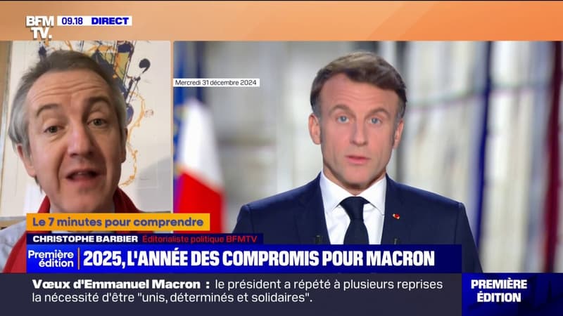 7 MINUTES POUR COMPRENDRE - 2025, l'année des compromis pour Emmanuel Macron