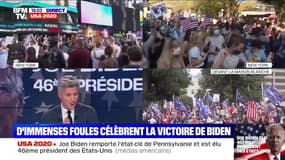Election de Joe Biden: Emmanuel Macron salue la victoire du candidat démocrate