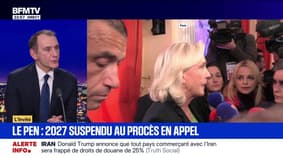Procès des assistants parlementaires du RN: "Marine Le Pen y va pour gagner", déclare Laurent Jacobelli (RN)