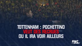 Tottenham : Pochettino veut des recrues ou il ira voir ailleurs