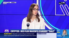Cryptos : des flux massifs  d'argents "sale"