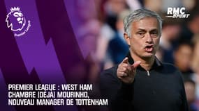 Premier League : West Ham chambre (déjà) Mourinho, nouveau manager de Tottenham