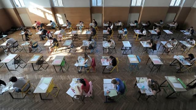 Des élèves de 3e passent des épreuves du brevet des collèges. (Photo d'illustration)