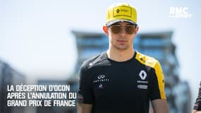 "On espère le retrouver vite en 2021" : la déception d'Ocon après l'annulation du Grand Prix de France 
