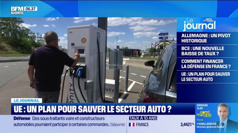 L'Union européenne dévoile son plan pour relancer l'industrie automobile, que Stéphane Séjourné, vice-président de la Commission, juge 