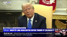 "J'aimerais que cette guerre prenne fin": Donald Trump évoque une potentielle rencontre avec Volodymyr Zelensky autour de futurs négociations de paix
