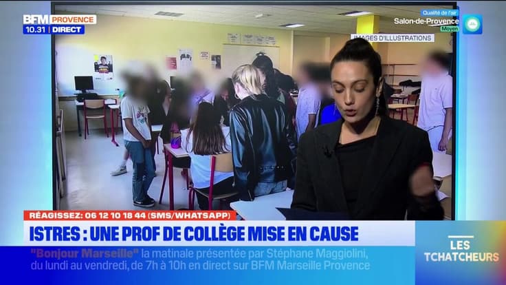 Istres : une prof de collège mise en cause. " Tu n’as qu’à te jeter d’un pont. "