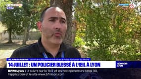 Policier blessé par un tir de mortier d'artifice à Lyon: le syndicat Alliance Police réagit 