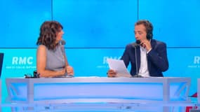 Estelle Denis et Pierre-Antoine Damecour, dans "Estelle Midi" sur RMC