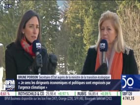 Brune Poirson (Ministère de la Transition énergétique): "Le rôle de Greta Thunberg est absolument important" - 23/01