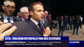 Emmanuel Macron aux éleveurs: "Je serai à vos côtés dans la durée"