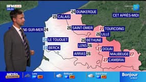Météo Nord-Pas-de-Calais: un temps orageux dans l'après-midi, jusqu'à 27°C à Tourcoing