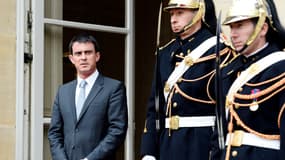 Le Premier ministre Manuel Valls 