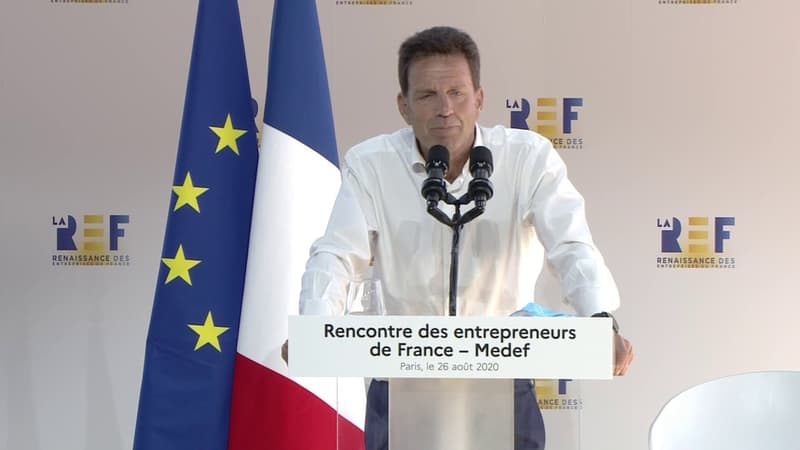 Pour Geoffroy Roux de Bézieux, président du Medef, il est nécessaire de rouvrir le débat sur le temps de travail pour accompagner la relance de l'économie.