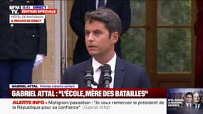 "La politique française est malade mais je crois que la guérison est possible", affirme Gabriel Attal