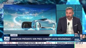 Jean-Denis Perche (Goodyear) : Goodyear présente son pneu-concept auto-régénérant - 03/03