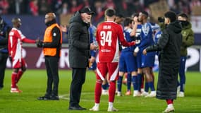 Eric Roy après Brest-PSG (0-3, barrage aller Ligue des champions), le 11 février 2025