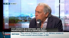 La place du patient dans le système de soin du futur (...) Où est-ce que je vais me situer? (...) C'est une question frontale qui sort des états-généraux de la bioéthique"
