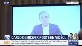 "C'est un complot." Carlos Ghosn clame son innocence dans une vidéo enregistrée et diffusée par ses avocats